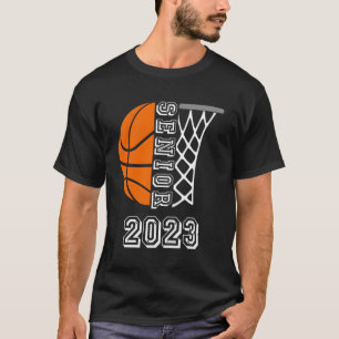 T-shirt Graduate Senior Class 2023 Graduation Basketball P