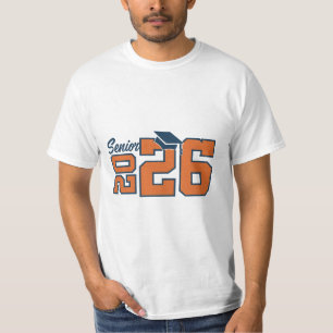 T-shirt Graduation 2026" "Senior Class of 2026" Retro