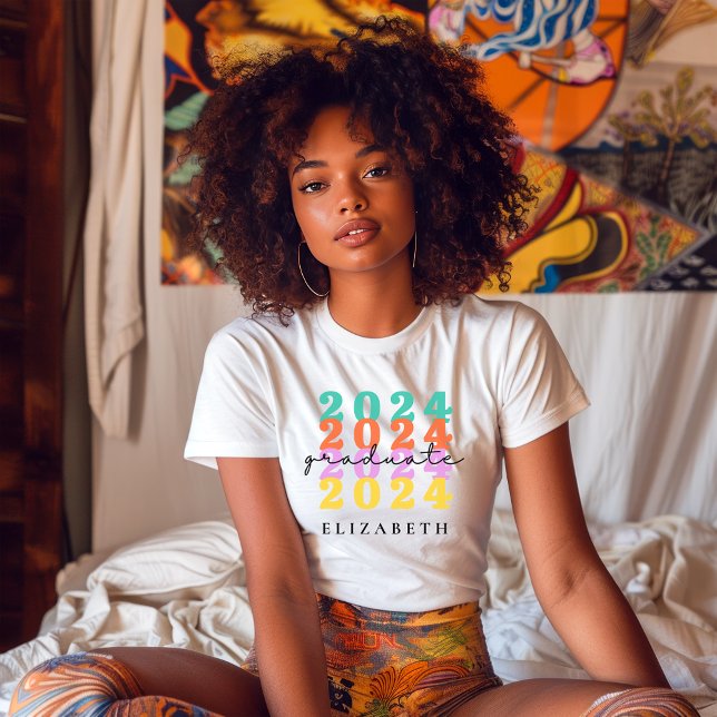 T-shirt Graduation Classe Supérieure Branché Personnalisé  (Créateur téléchargé)