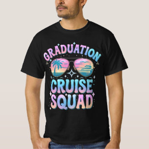 T-shirt Graduation Cruise Squad Cruising Ship Retro