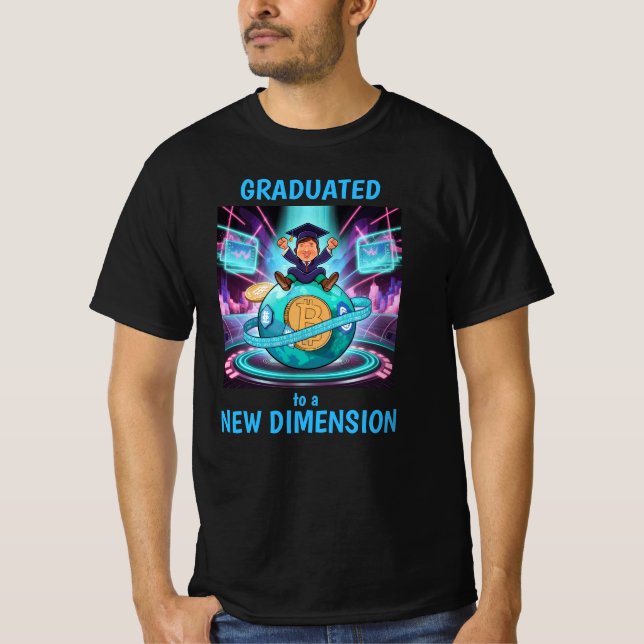 T-shirt Graduation Crypto personnalisée (Devant)