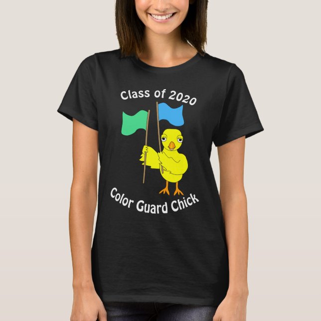 T-shirt Graduation de la garde de couleur (Devant)