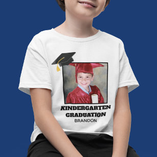 T-shirt Graduation de la maternelle Photo personnalisée No