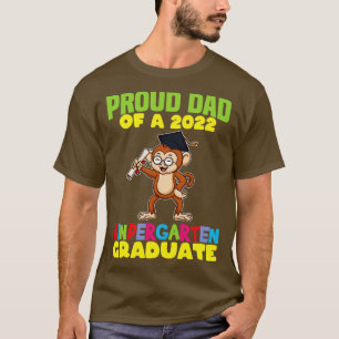 T-shirt Graduation Fier Papa 2022 Maternelle 1 Graduate