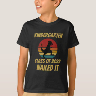 T-shirt Graduation Maternelle Classe De 2022 L'A Nourri