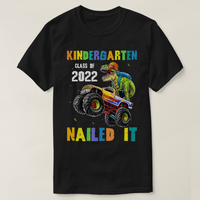 T-shirt Graduation Maternelle Classe De 2022 Nail It Di (Design devant)