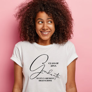 T-shirt Graduation moderne