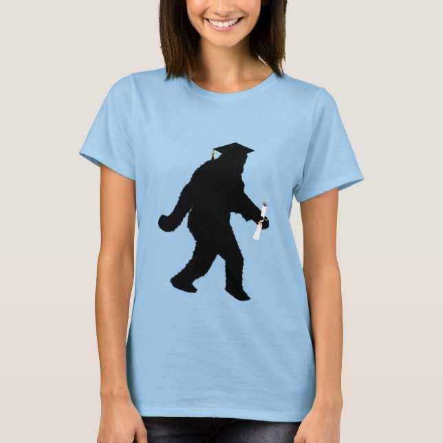 T-shirt Graduation Sasquatch avec Casquette (Devant)