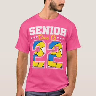 T-shirt Graduation Senior Class 2022 Graduate Volleyball P