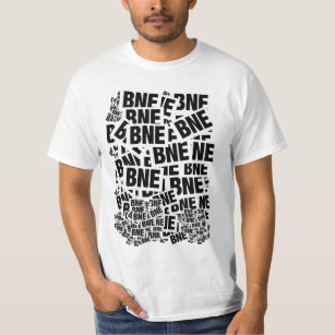 T-shirt Graf d'autocollant de BNE