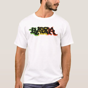 T-shirt Graf Rasta Shirt avec des couleurs et le noir de