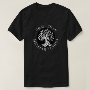 T-shirt Grafé dans Messiah Yeshua Arbre de vie