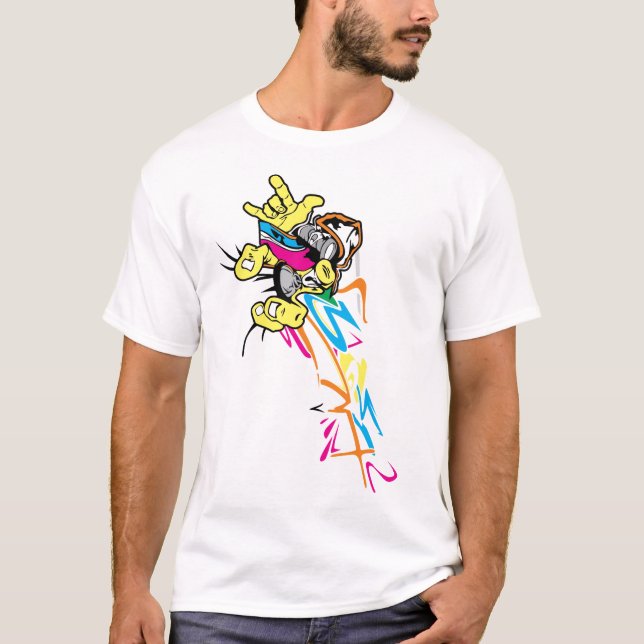 T-Shirt graffiti (Devant)