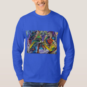 T-shirt Graffiti abstrait