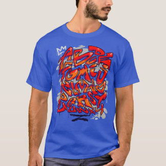 T-shirt Graffiti Alphabet 2
