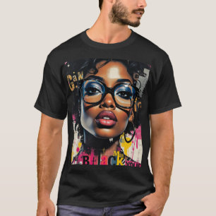 T-shirt Graffiti Art – Portrait pop urbain
