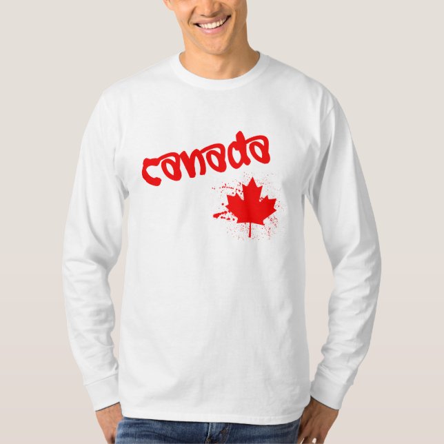 T-shirt Graffiti Canada (Devant)