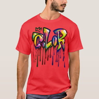 T-shirt Graffiti couleur