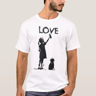 T-shirt Graffiti d'amour