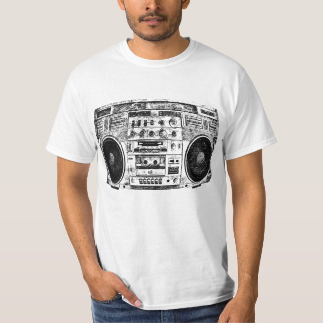 T-shirt Graffiti de Boombox (Devant)