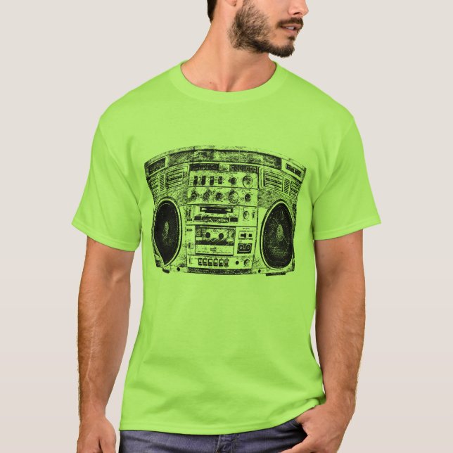 T-shirt Graffiti de Boombox (Devant)