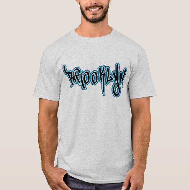 T-shirt Graffiti de Brooklyn (Devant)