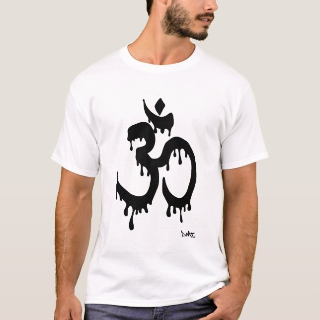 T-SHIRT GRAFFITI DE CHANT RELIGIEUX DE DMT D'OM DE (Devant)