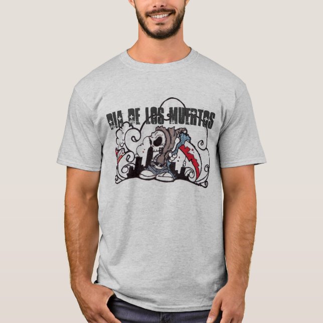 T-shirt Graffiti de diamètre De los muertos (Devant)