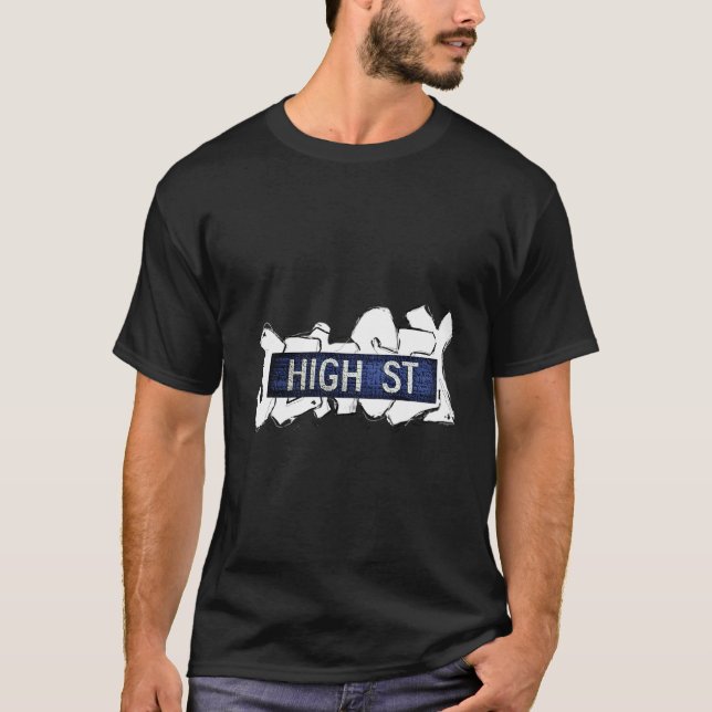 T-shirt Graffiti de High Street (Devant)