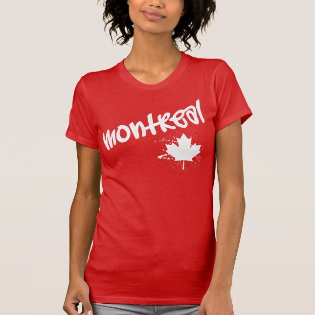 T-shirt Graffiti de Montréal (Devant)