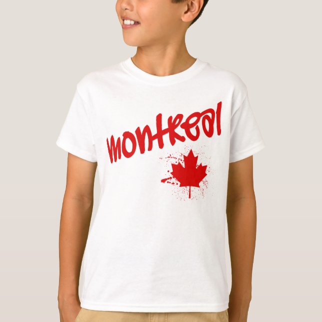 T-shirt Graffiti de Montréal (Devant)
