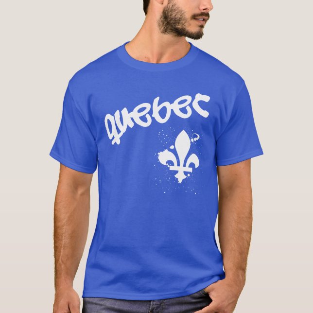 T-shirt Graffiti de Québec (Devant)