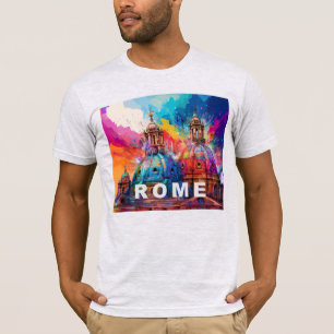 T-shirt Graffiti de Rome Skyline