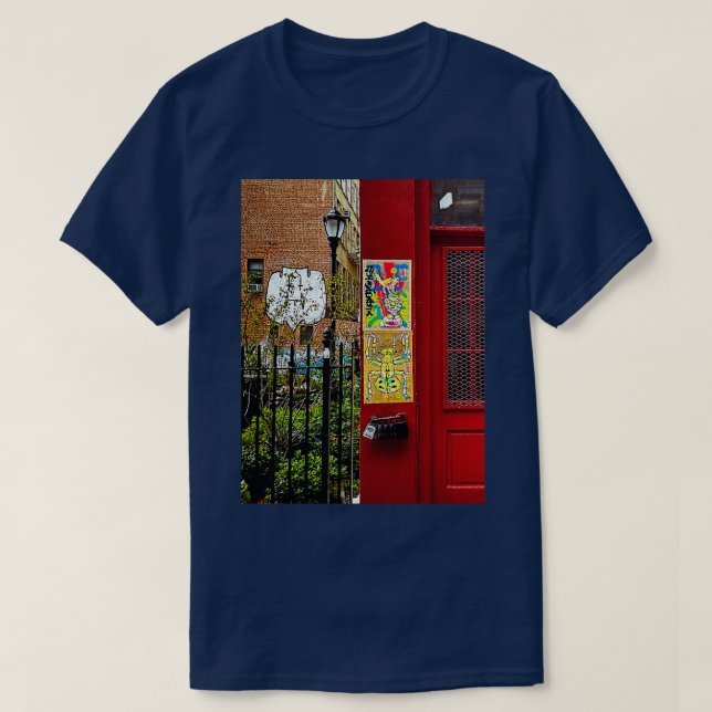 T-shirt Graffiti de rue Lafayette Manhattan NYC (Design devant)