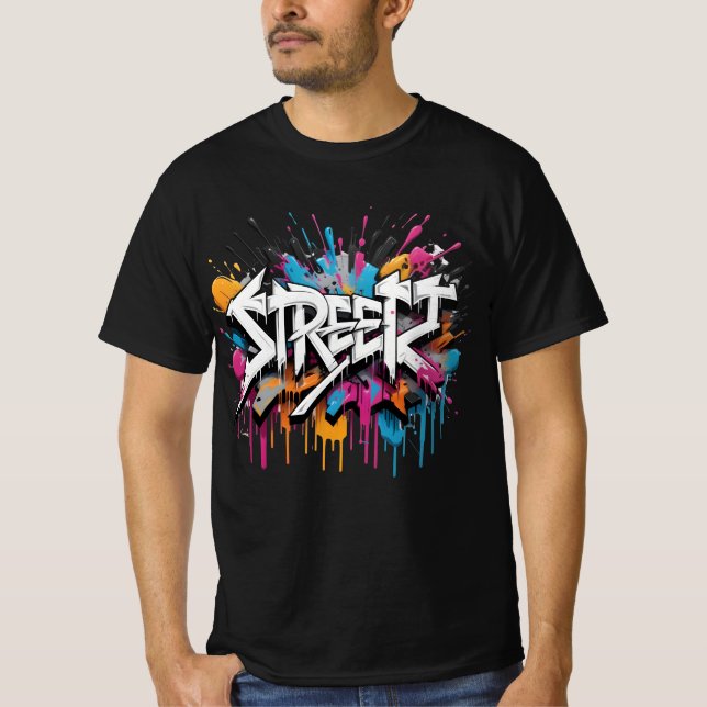 T-shirt Graffiti de Streett (Devant)