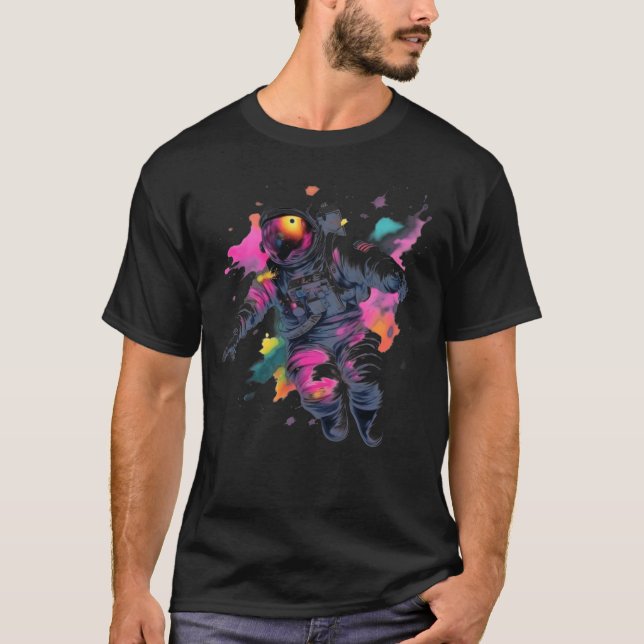T-shirt Graffiti de style hors de ce monde (Devant)