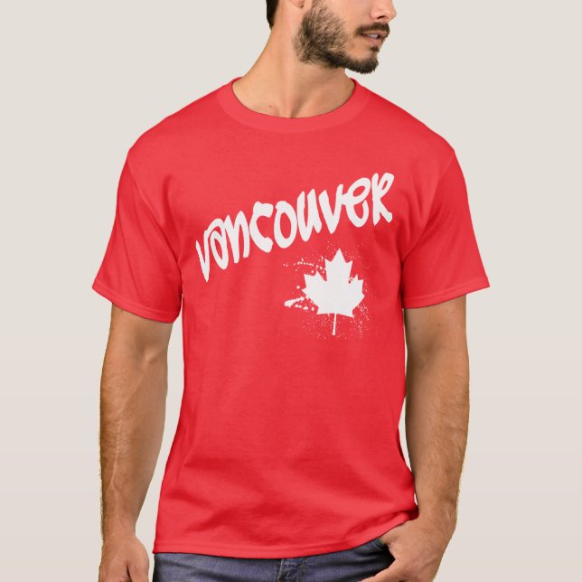 T-shirt Graffiti de Vancouver (Devant)