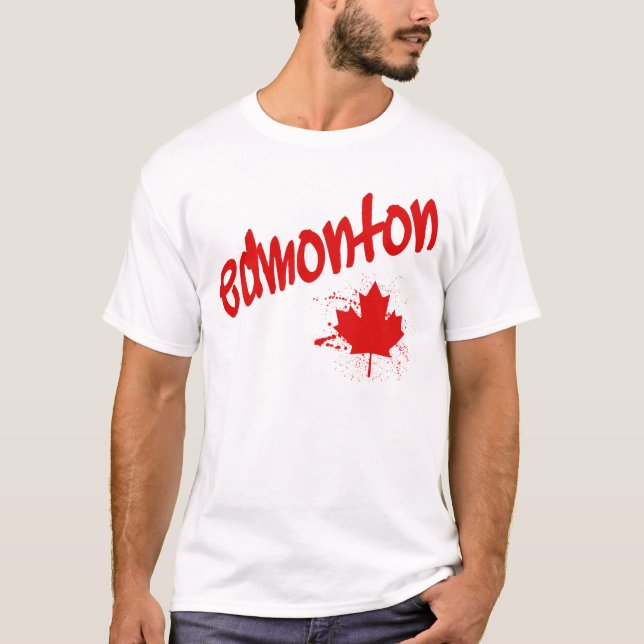 T-shirt Graffiti d'Edmonton (Devant)