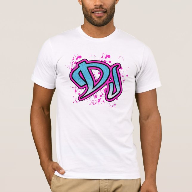 T-shirt Graffiti DJ (Devant)