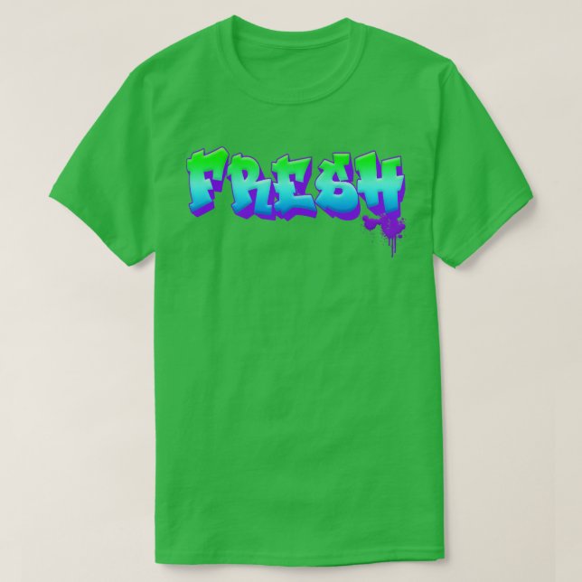 T-shirt Graffiti Fresh Prince of Bel Air 1990s 90s (Design devant)