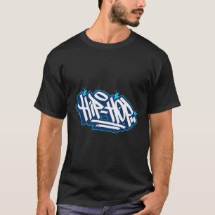 T-shirt Graffiti Hip hop Break Dance Rap Streetwear
