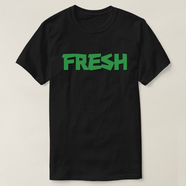 T-shirt Graffiti Hip Hop Frais (Design devant)
