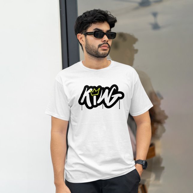T-shirt Graffiti "King" Style (Créateur téléchargé)