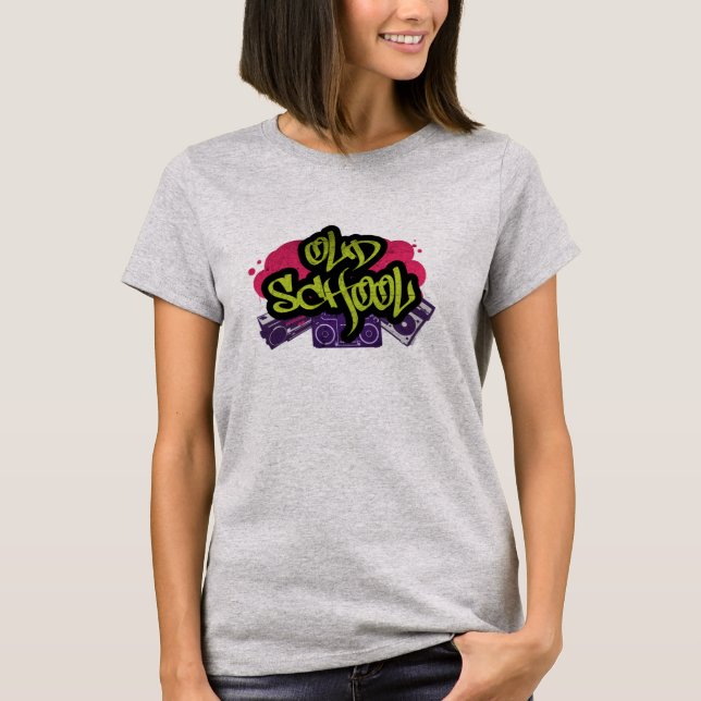 T-shirt Graffiti Old School (Devant)