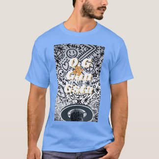 T-shirt Graffiti pose pour amis