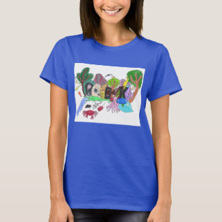 T-shirt Graffiti Punk Rock Design #1 : Animaux "Rock" Coul