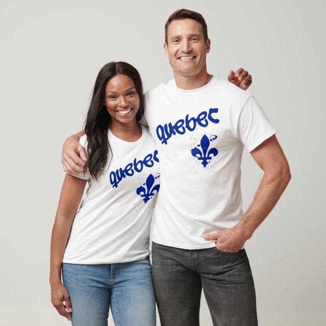 T-shirt Graffiti Québec (Unisexe)