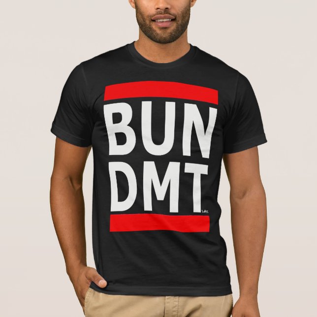 T-SHIRT GRAFFITI SPIRITUEL DE DMT - CONCEPTION DE DMT DE (Devant)