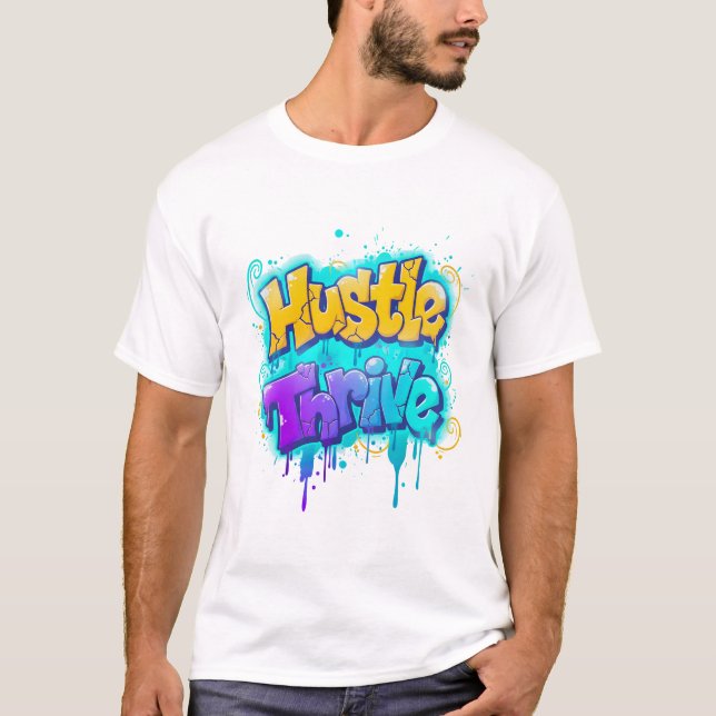 T-shirt Graffiti Street Art Design (Devant)