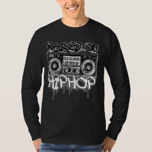 T-shirt Graffiti sur l'ancienne Hip hop de l'école